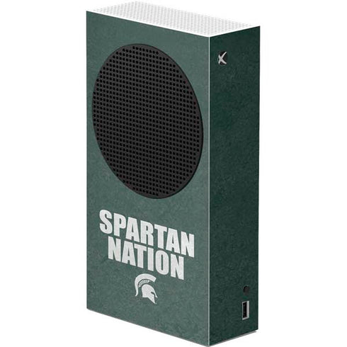 Michigan State University Spartans Nation Xbox Series S Console Skin